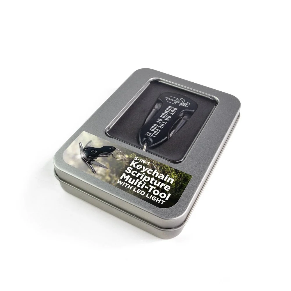 Armor of God Keychain Multi-Tools With LED - Image 2