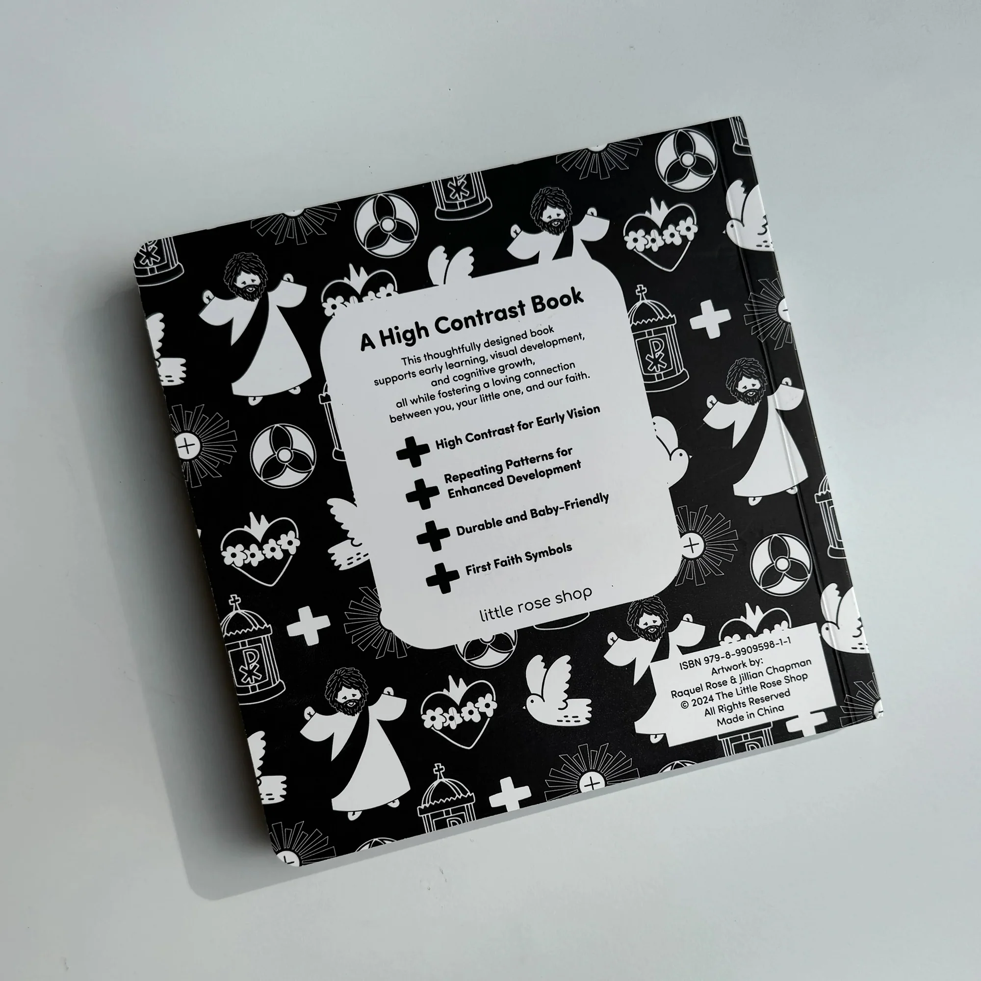 Baby's 1st Catholic Book: A High Contrast Board Book - Image 8