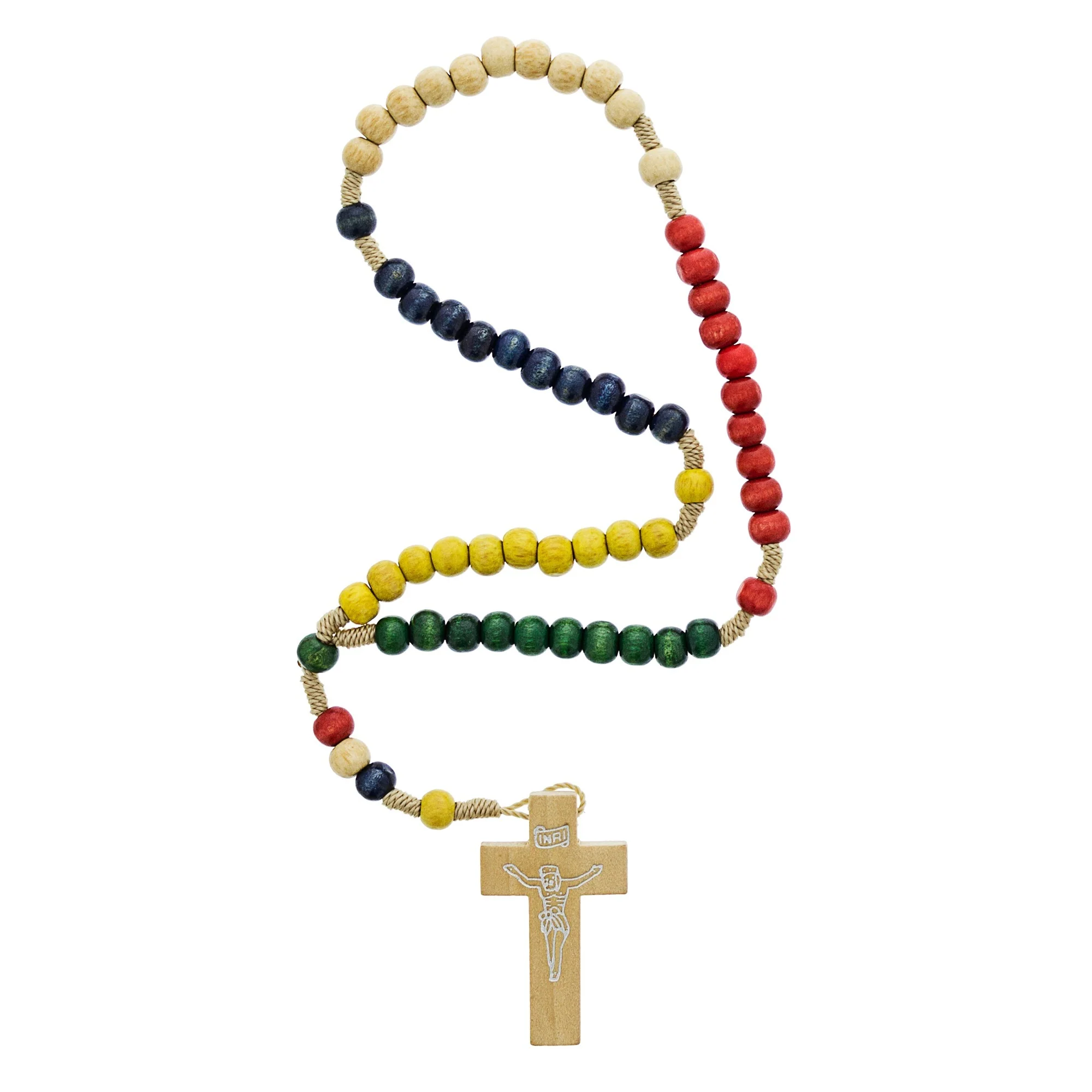 Children's Rosary with Lord's Prayer Card