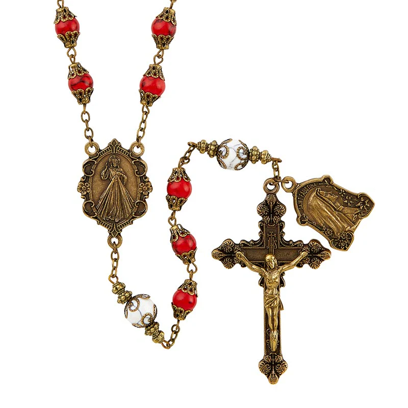 Collector's Edition Divine Mercy Rosary - Image 2