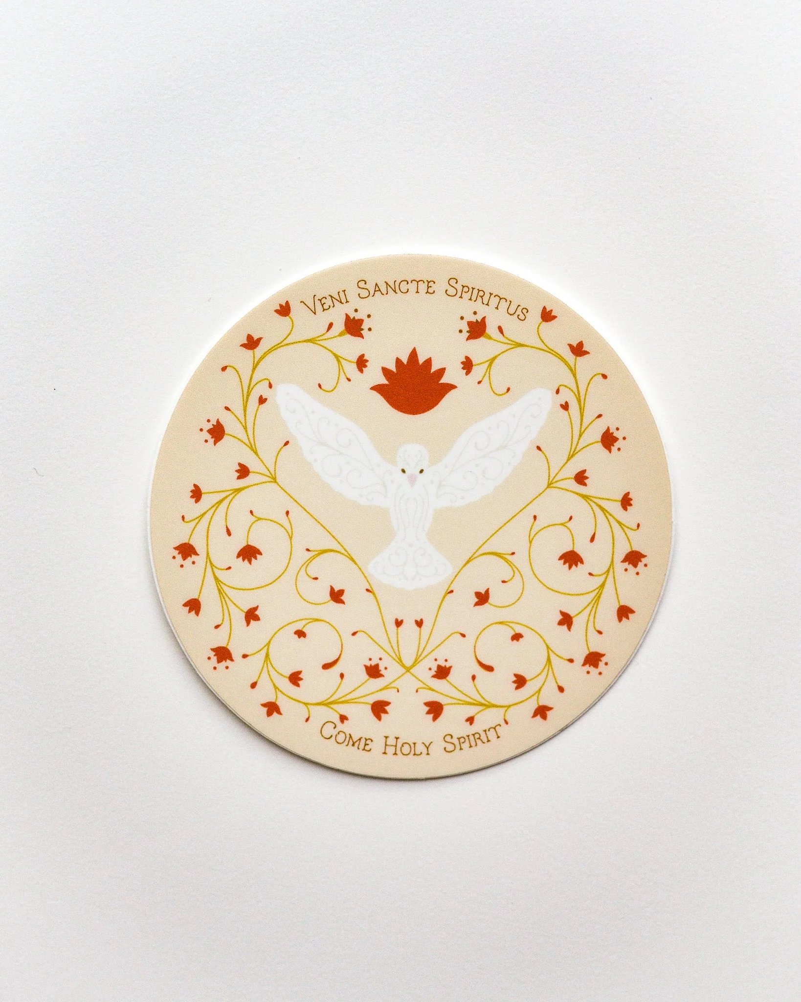Come Holy Spirit Vinyl Sticker - Image 2