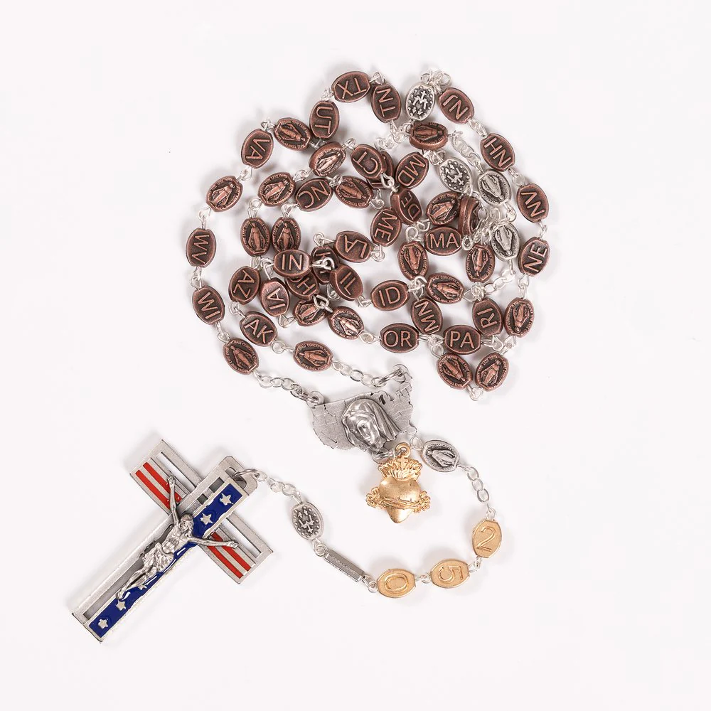 Ghirelli Limited Edition The United States 250th Anniversary Rosary