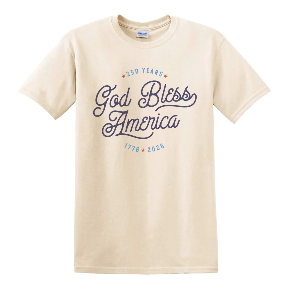 God Bless America 250th Commemorative T-Shirt