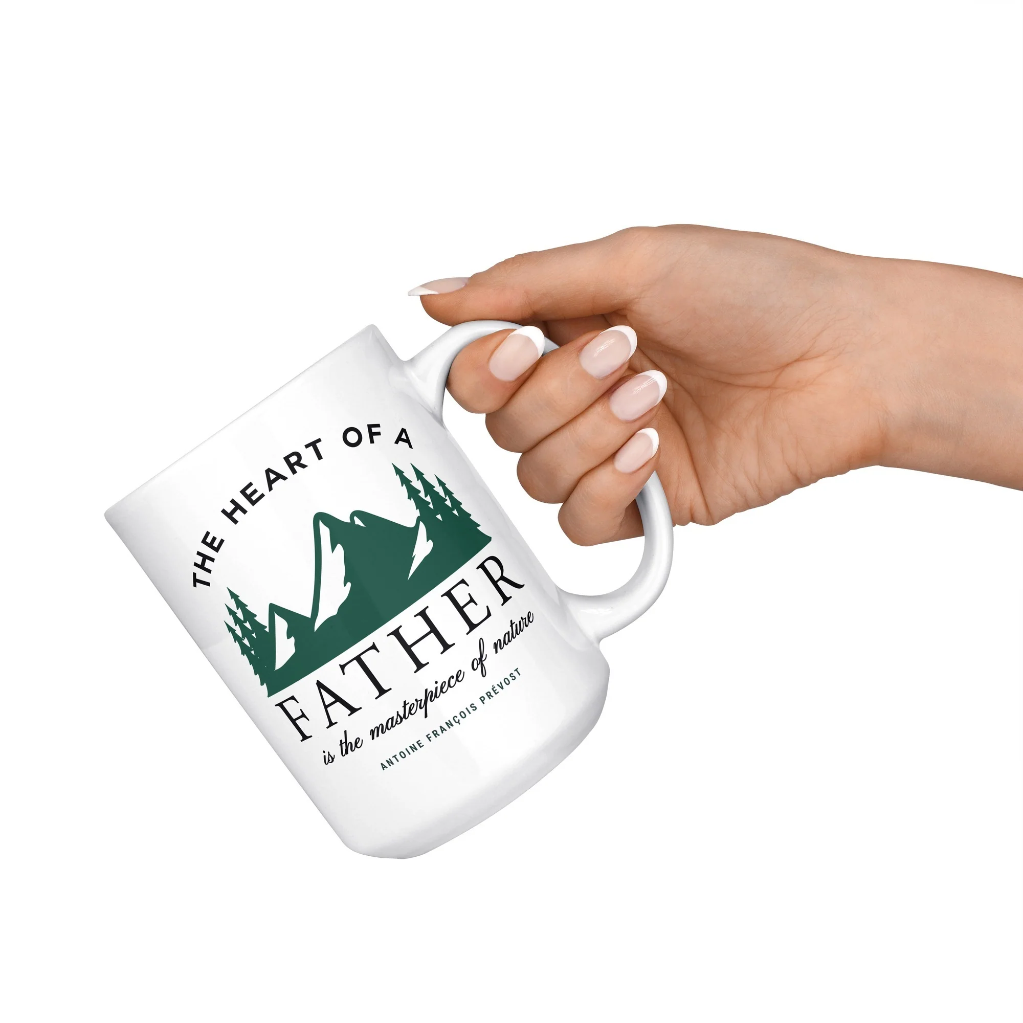 Heart of a Father Mug - Image 2