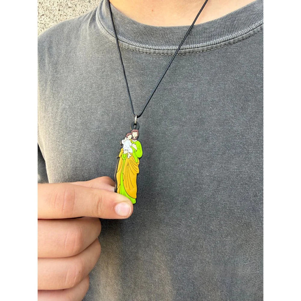 Kids Corded St. Joseph Necklace - Image 2