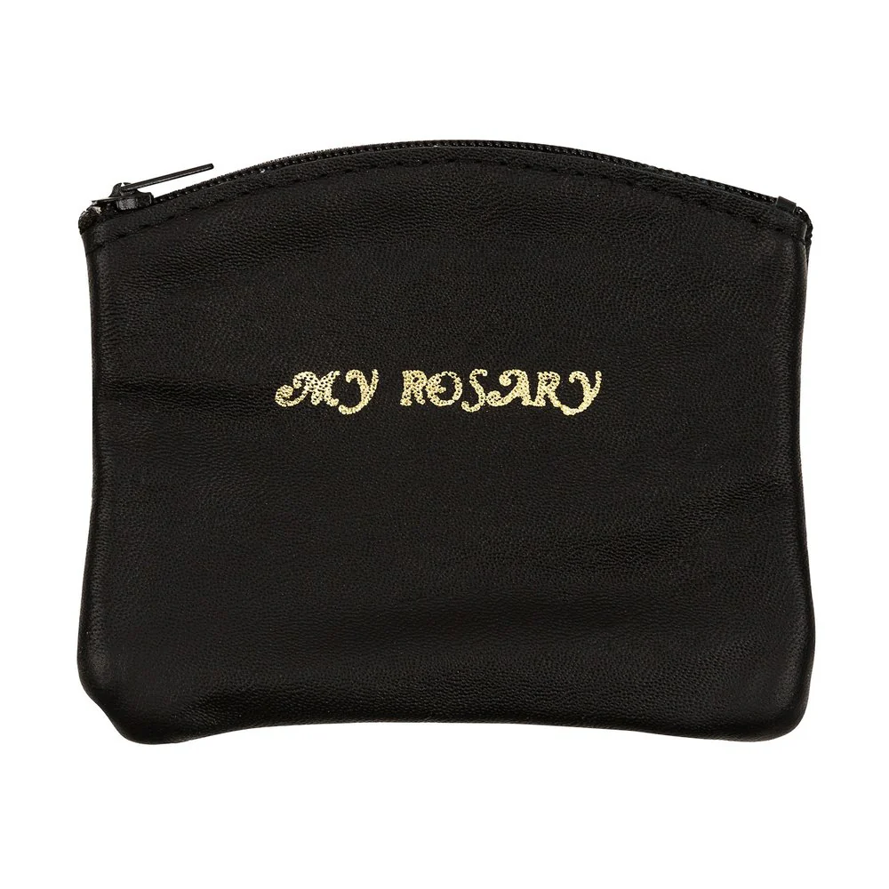 Leather Rosary Pouch