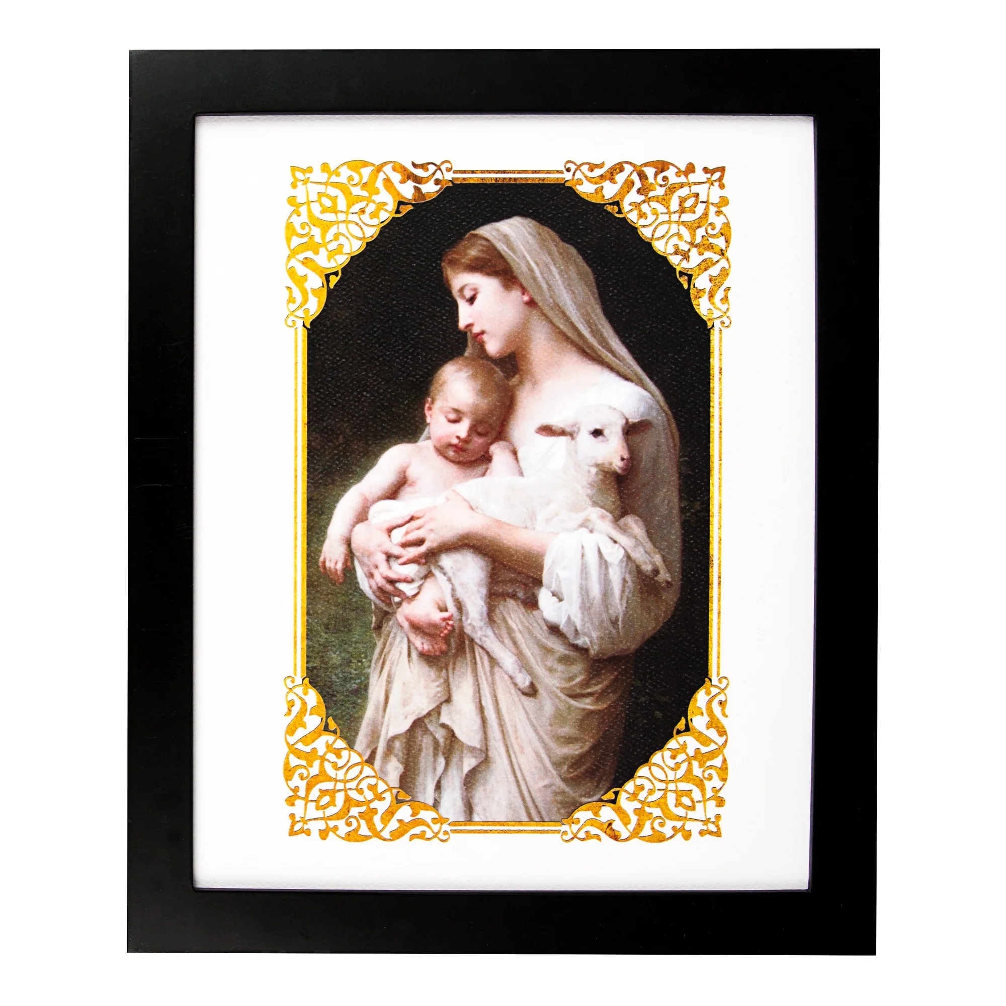 L'Innocence Black Framed Art Print - Image 2
