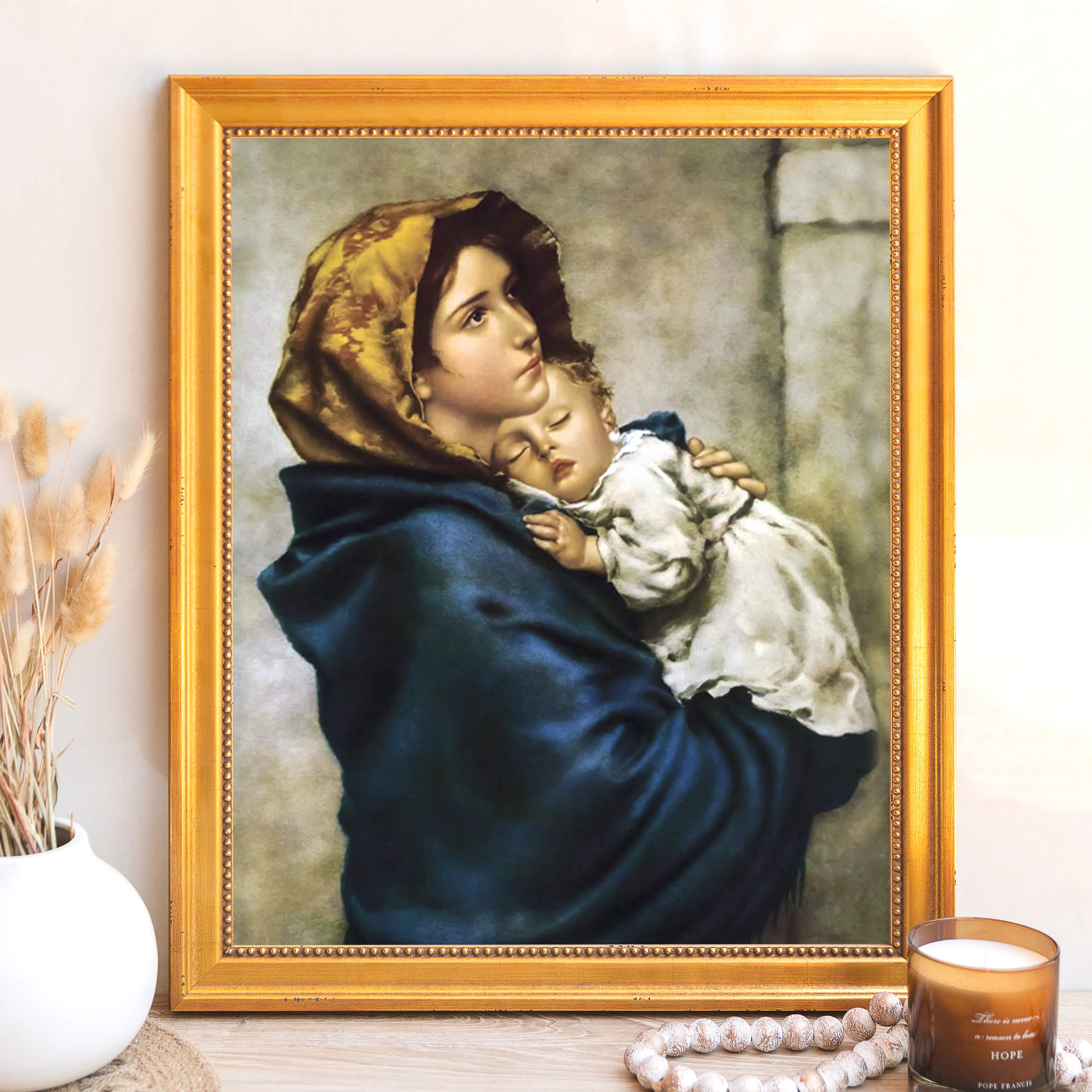 Madonna of the Streets Framed Canvas - Sacred Signature Collection - Image 11