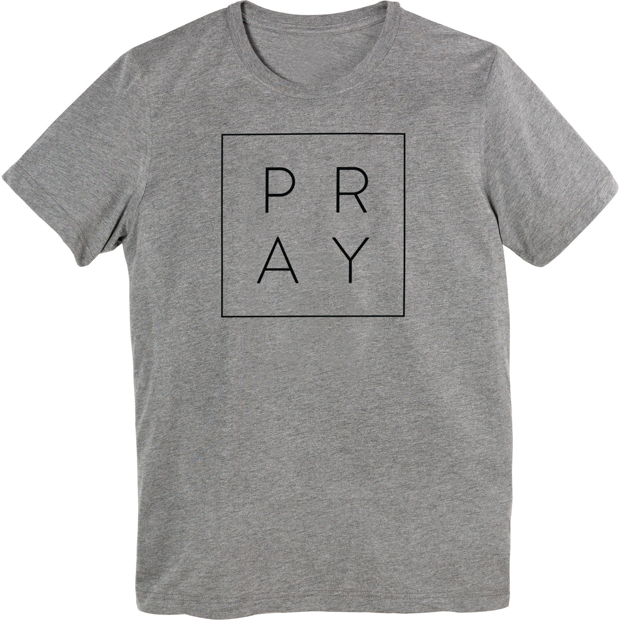 Pray Box T-Shirt Grey - Image 3