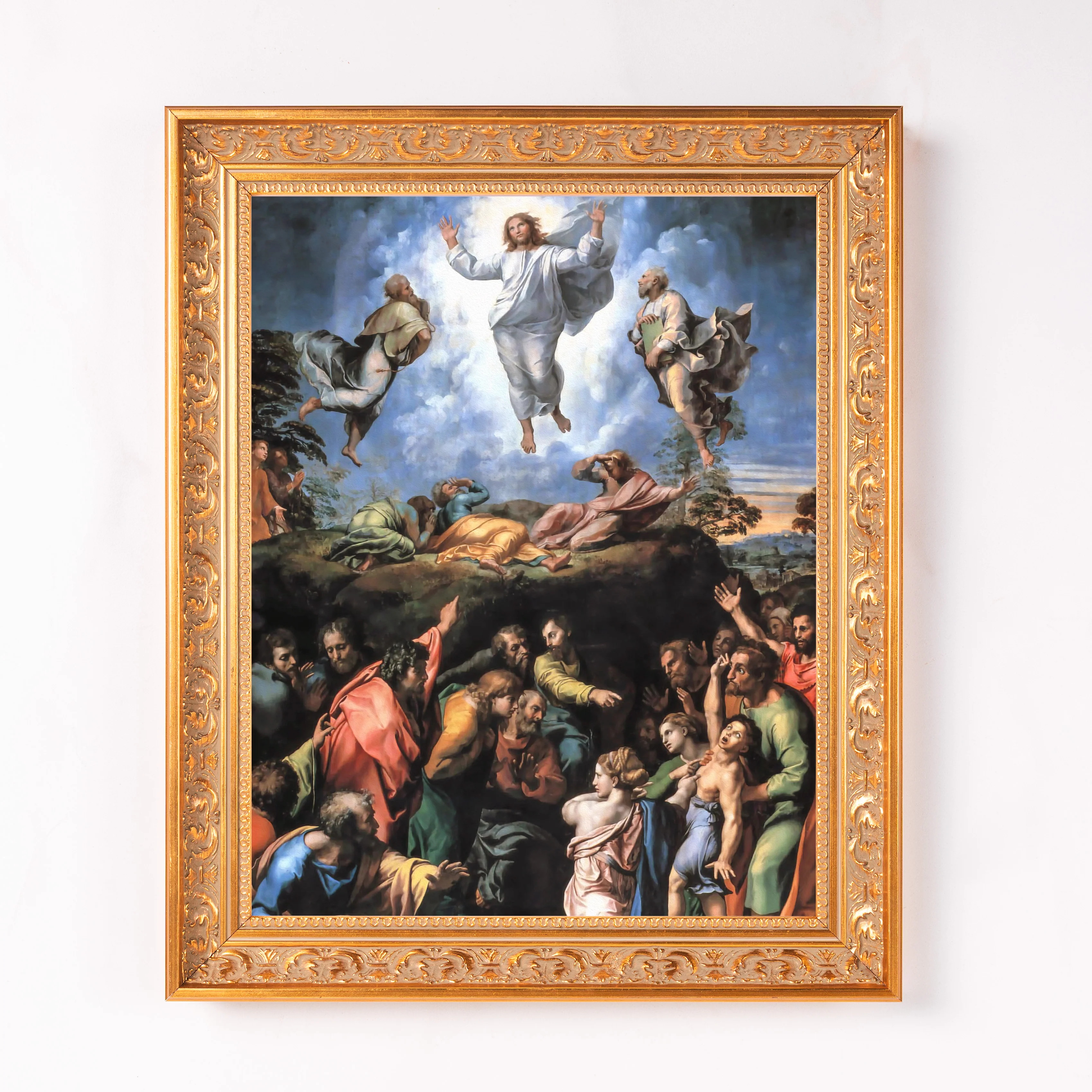 Raphael's Transfiguration Framed Canvas - Sacred Classics Collection - Image 6