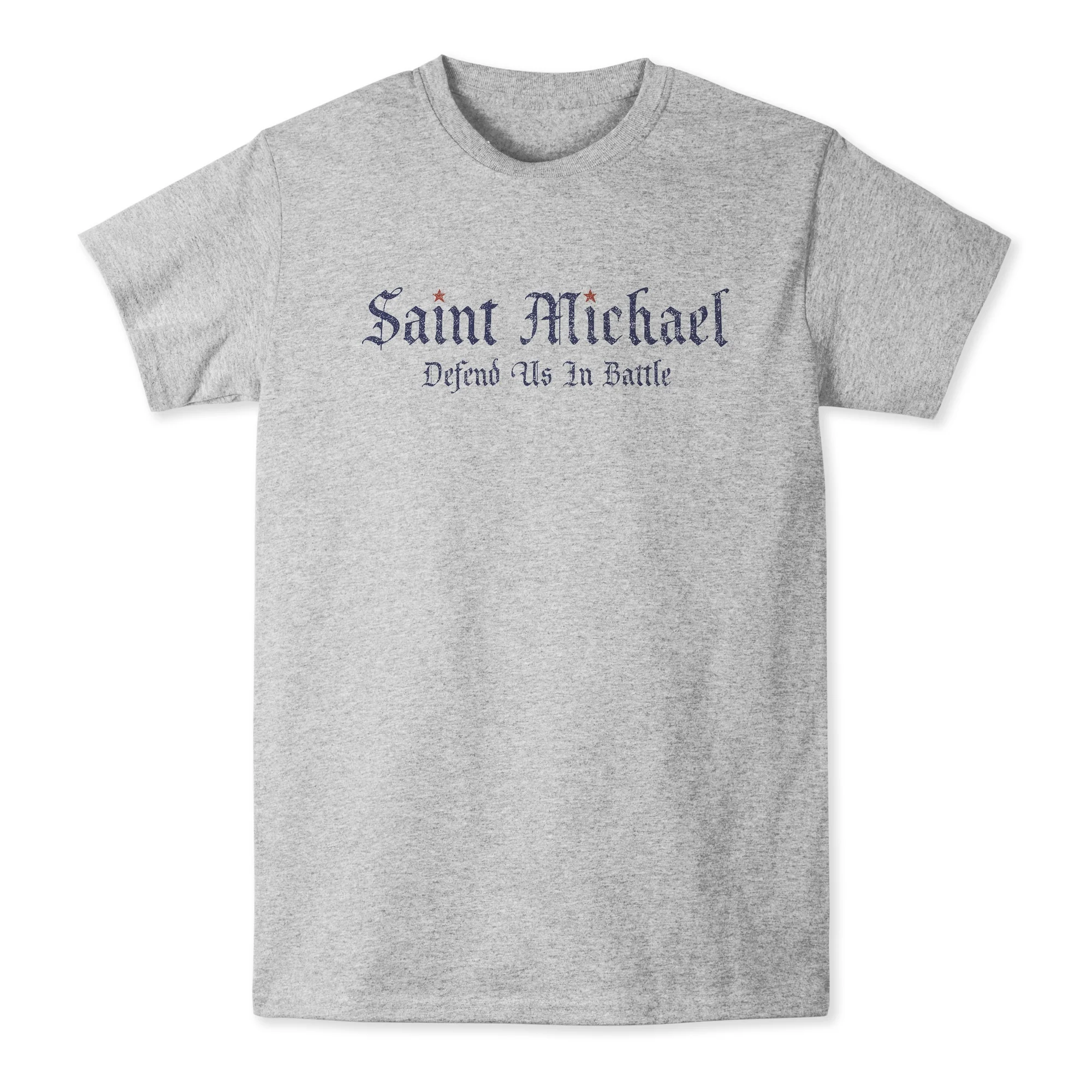 Saint Michael Protect Us T-Shirt - Image 4