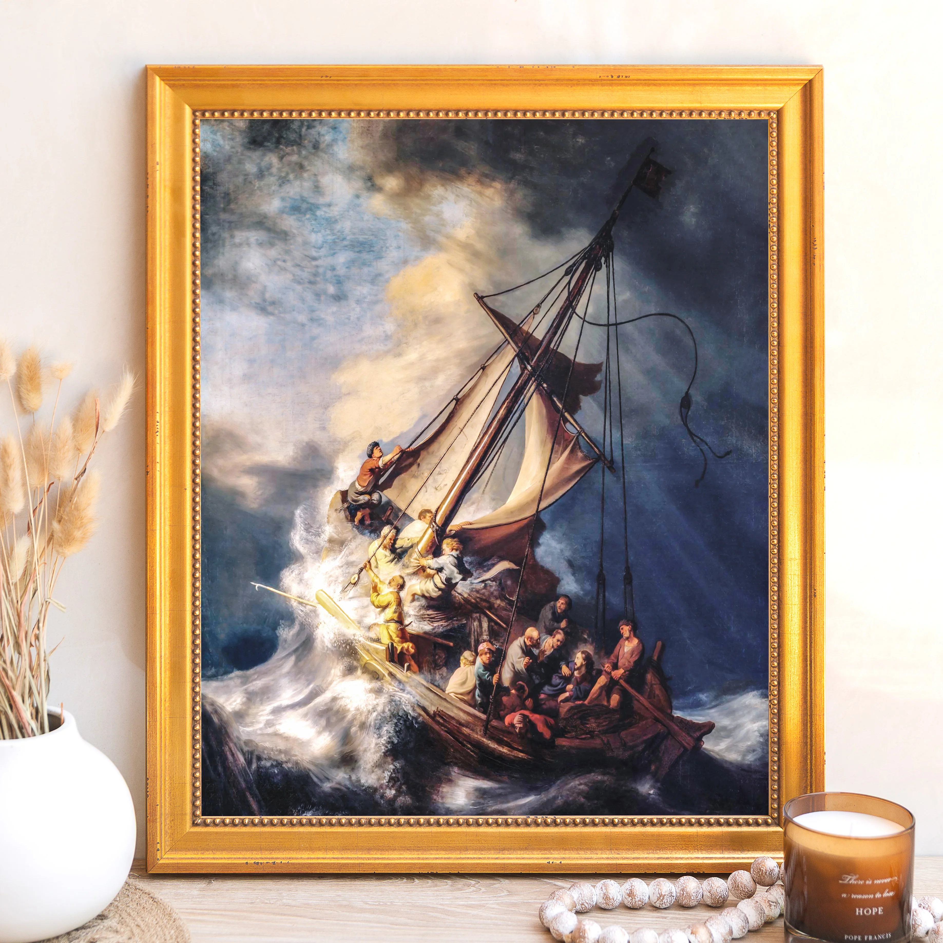 Sea of Galilee Framed Canvas - Sacred Signature Collection - Image 11