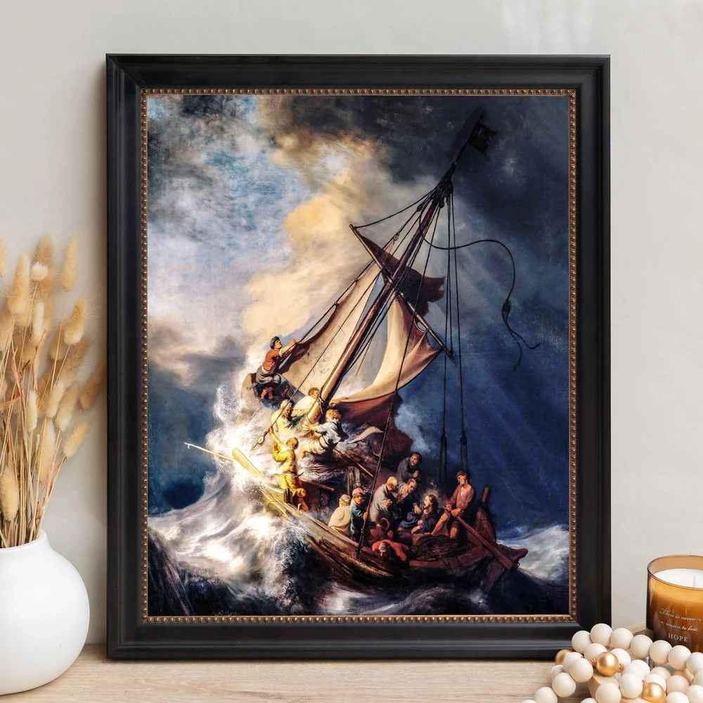 Sea of Galilee Framed Canvas - Sacred Signature Collection - Image 9