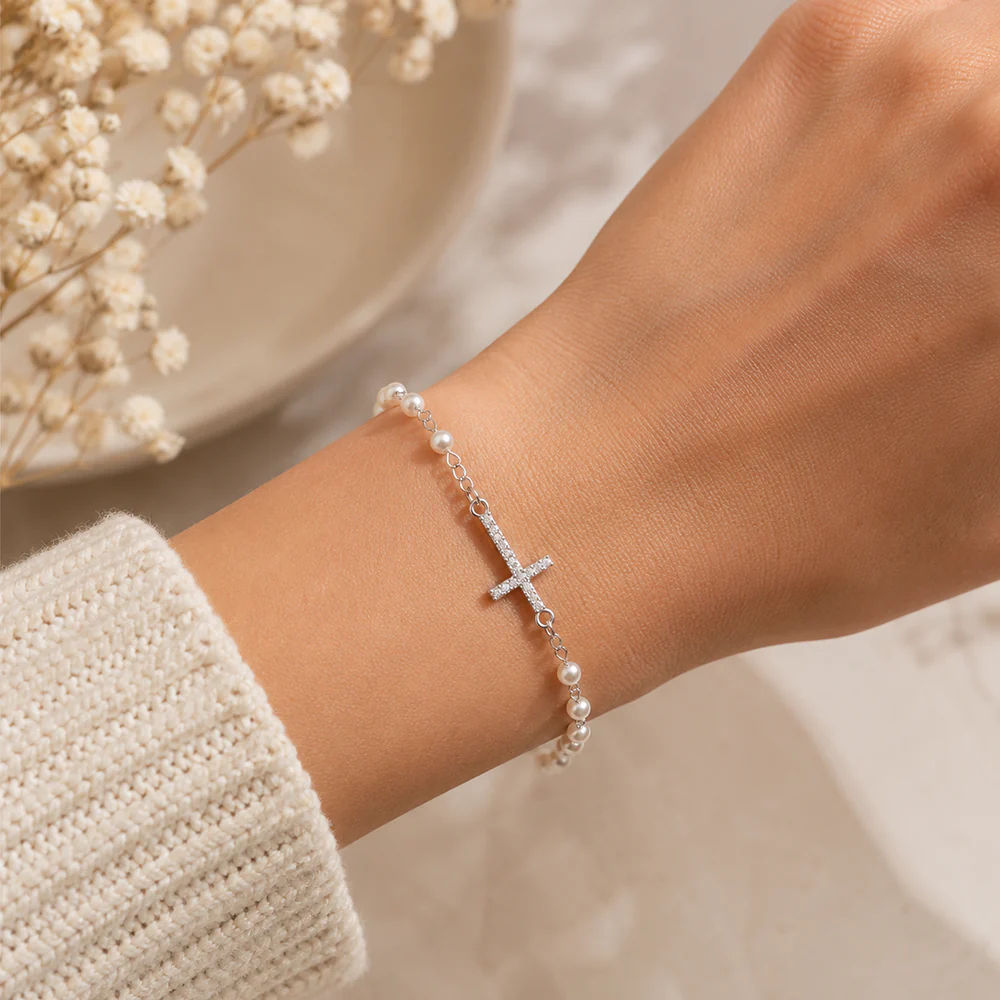 Miraculous Medal One-Decade Rosary Anklet - Image 6