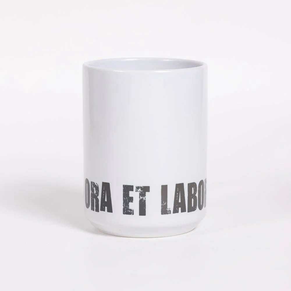 St. Benedict Ora Et Labora Mug - Image 2