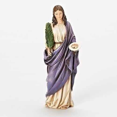 St. Lucy Statue 6"