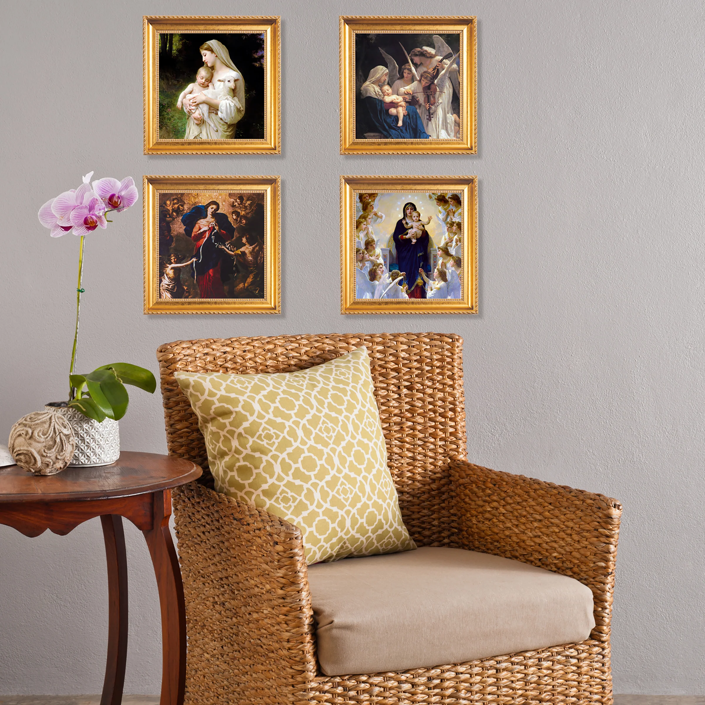 Tanner Annunciation Framed Canvas - Sacred Mini Collection - Image 7