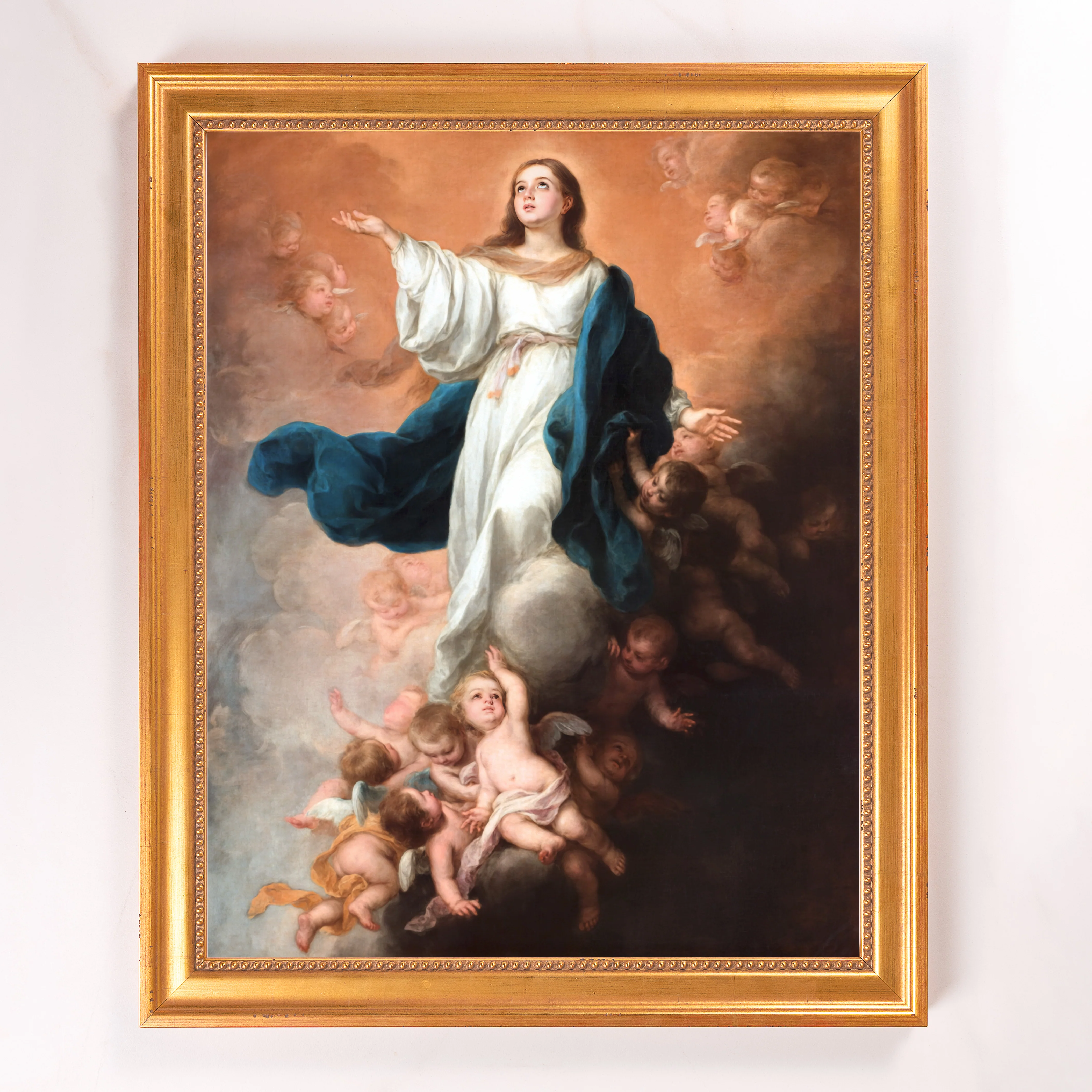 The Assumption of the Virgin Framed Canvas - Sacred Signature Collection - Image 8